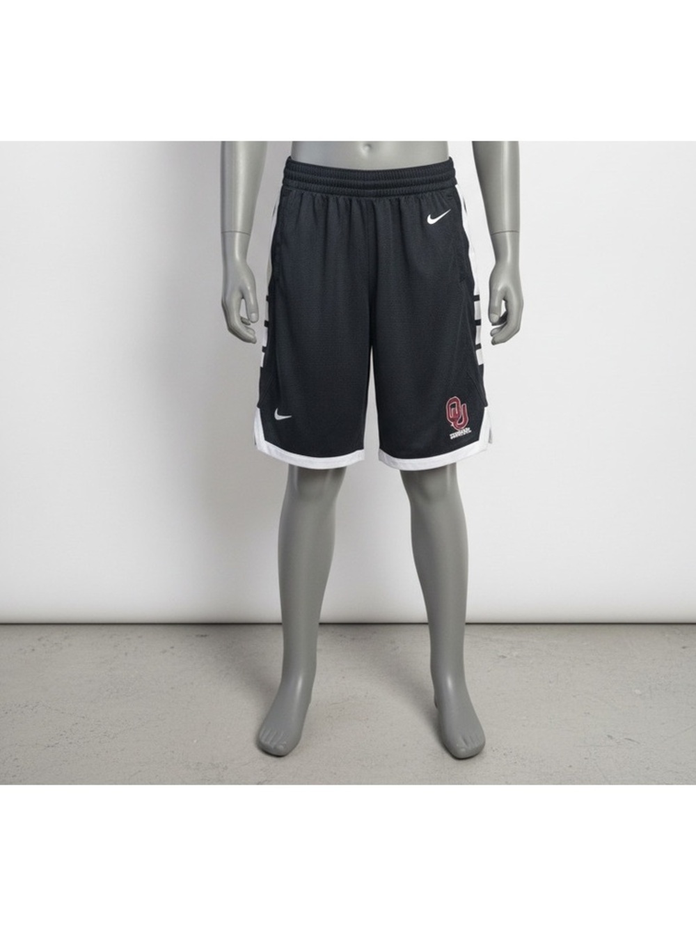 Nike Oklahoma Sooners Dri-FIT Black Basketball Shorts XL